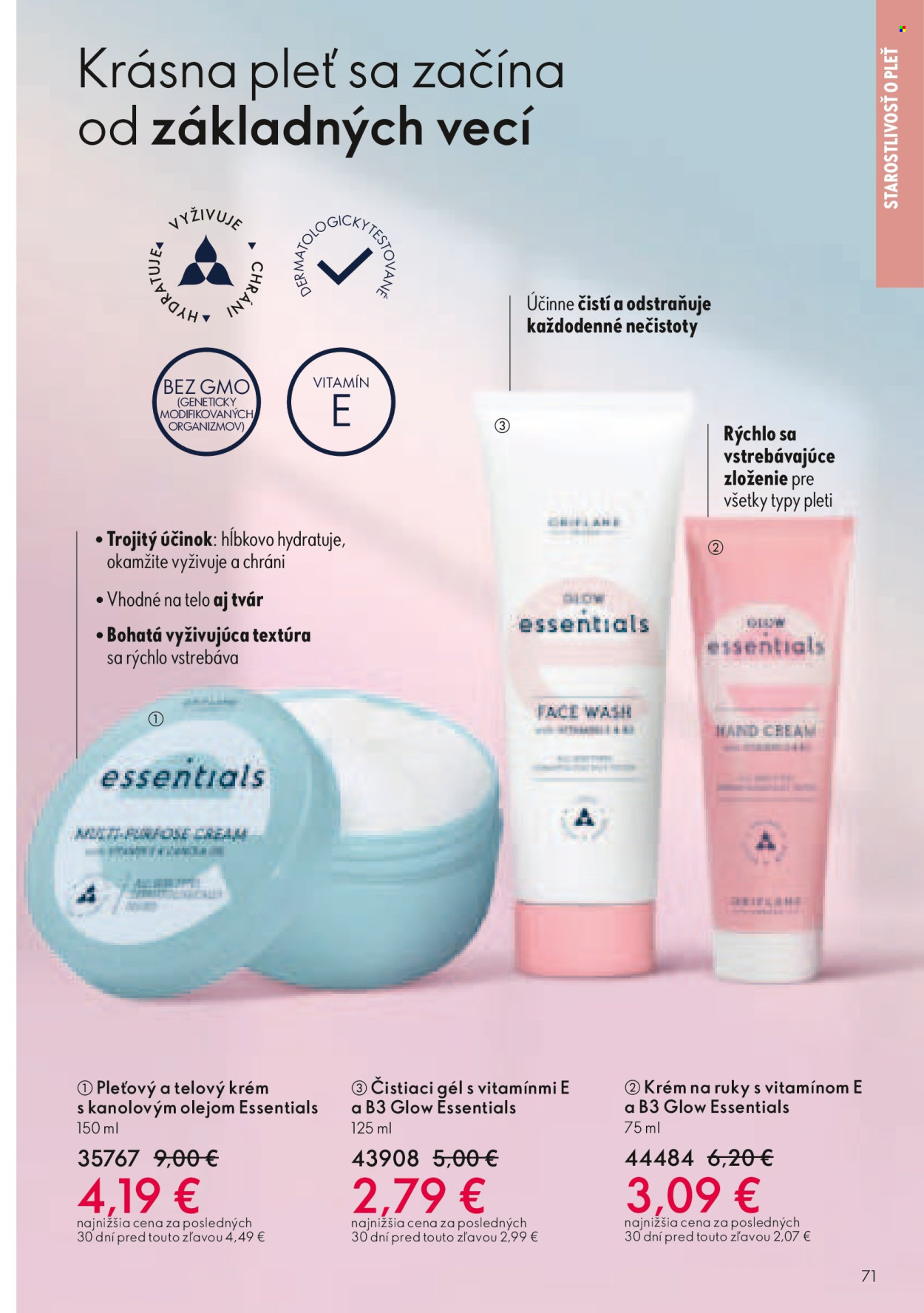 Leták Oriflame - 4.5.2025 - 24.5.2025. Strana 1