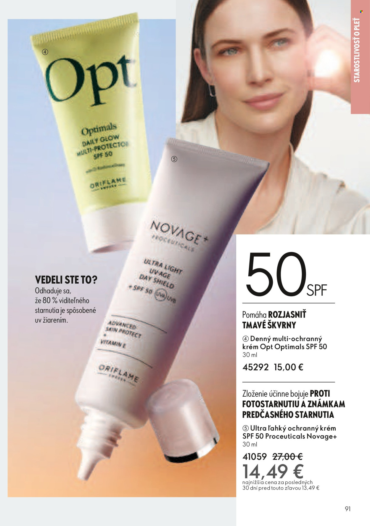 Leták Oriflame - 4.5.2025 - 24.5.2025. Strana 1