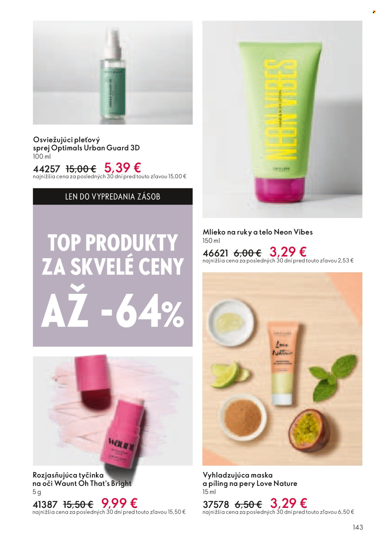 Leták Oriflame - 4.5.2025 - 24.5.2025. Strana 1