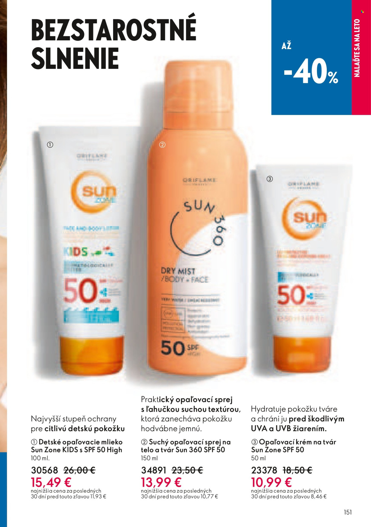 Leták Oriflame - 4.5.2025 - 24.5.2025. Strana 1