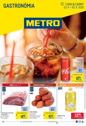 Leták Metro - 23.4.2025 - 20.5.2025.