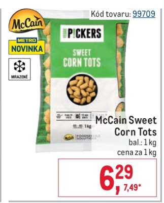 McCain Sweet Corn Tots