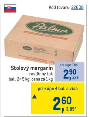 Stolový margarín