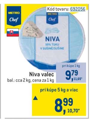 Niva valec