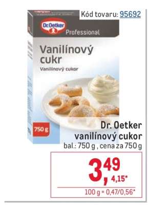 Dr. Oetker vanilínový cukor
