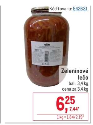 Zeleninové lečo
