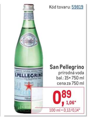SAN PELLEGRINO