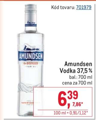 Amundsen Vodka 37,5 %