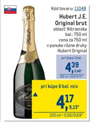 Hubert J.E. Original brut