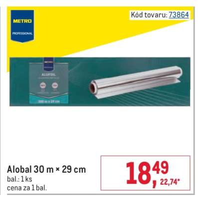 Alobal 30 m × 29 cm