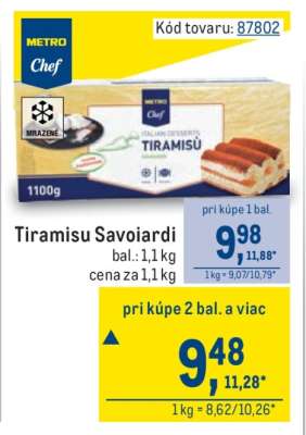 Tiramisu Savoiardi