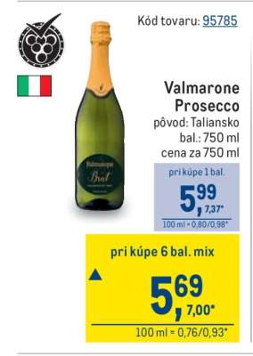 Valmarone Prosecco