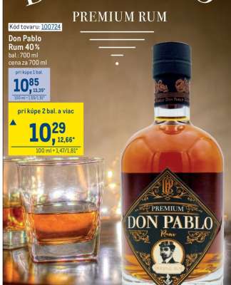 Don Pablo Rum 40 %