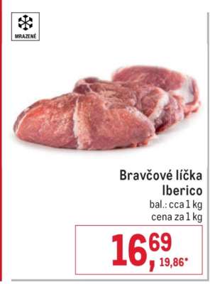 Bravčové líčka Iberico