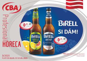 Leták CBA Komfos - 2.5.2025 - 31.5.2025.