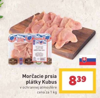 Morčacie prsia plátky Kubus