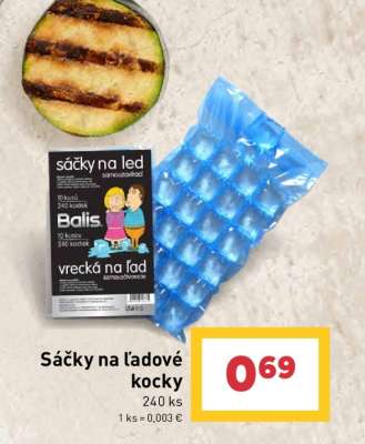 Sáčky na ľadové kocky