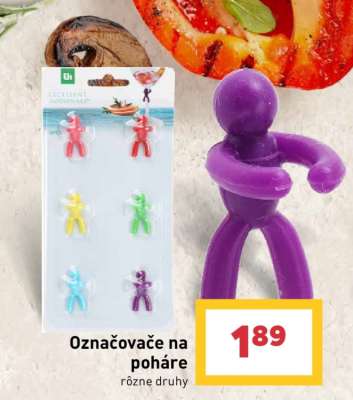 Označovače na poháre