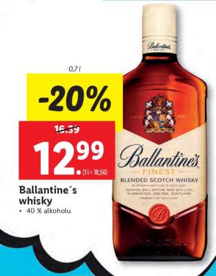 BALLANTINE’S WHISKY