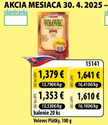 Volovec Plátky, 100 g