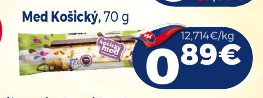 Med Košický, 70 g