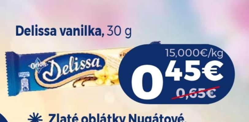 Delissa vanilka, 30 g