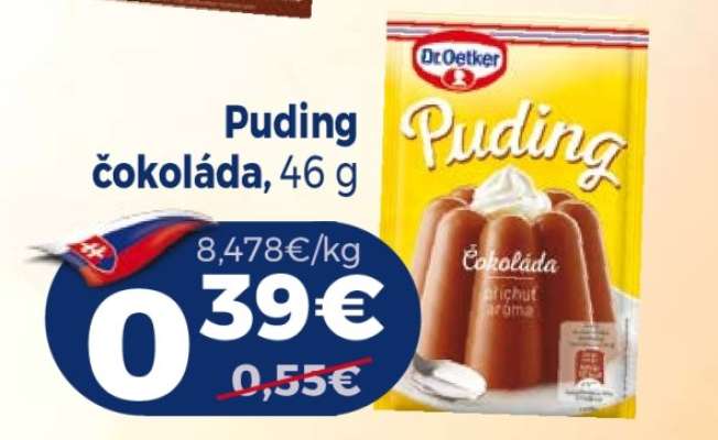 Puding čokoláda, 46 g