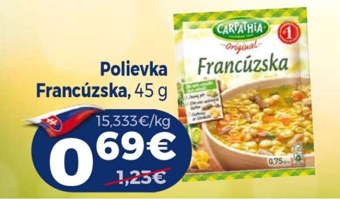 Polievka Francúzska, 45 g