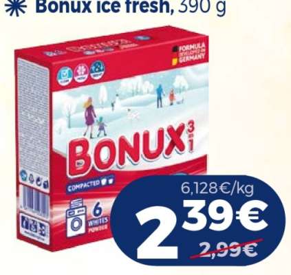Bonux ice fresh, 390 g