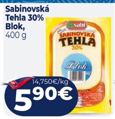 Sabinovská Tehla 30% Blok