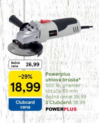 Powerplus uhlová brúska
