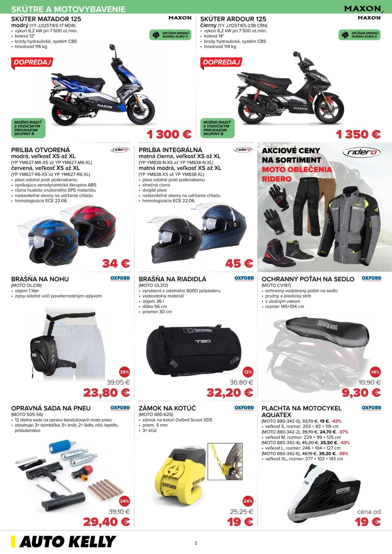 Leták Auto Kelly - 29.4.2025 - 26.5.2025. Strana 1