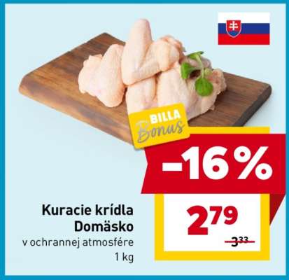 Kuracie krídla Domäsko