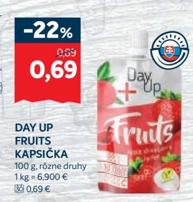 DAY UP FRUITS KAPSIČKA