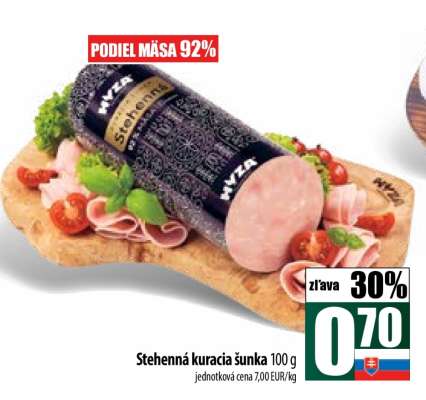 Stehenná kuracia šunka