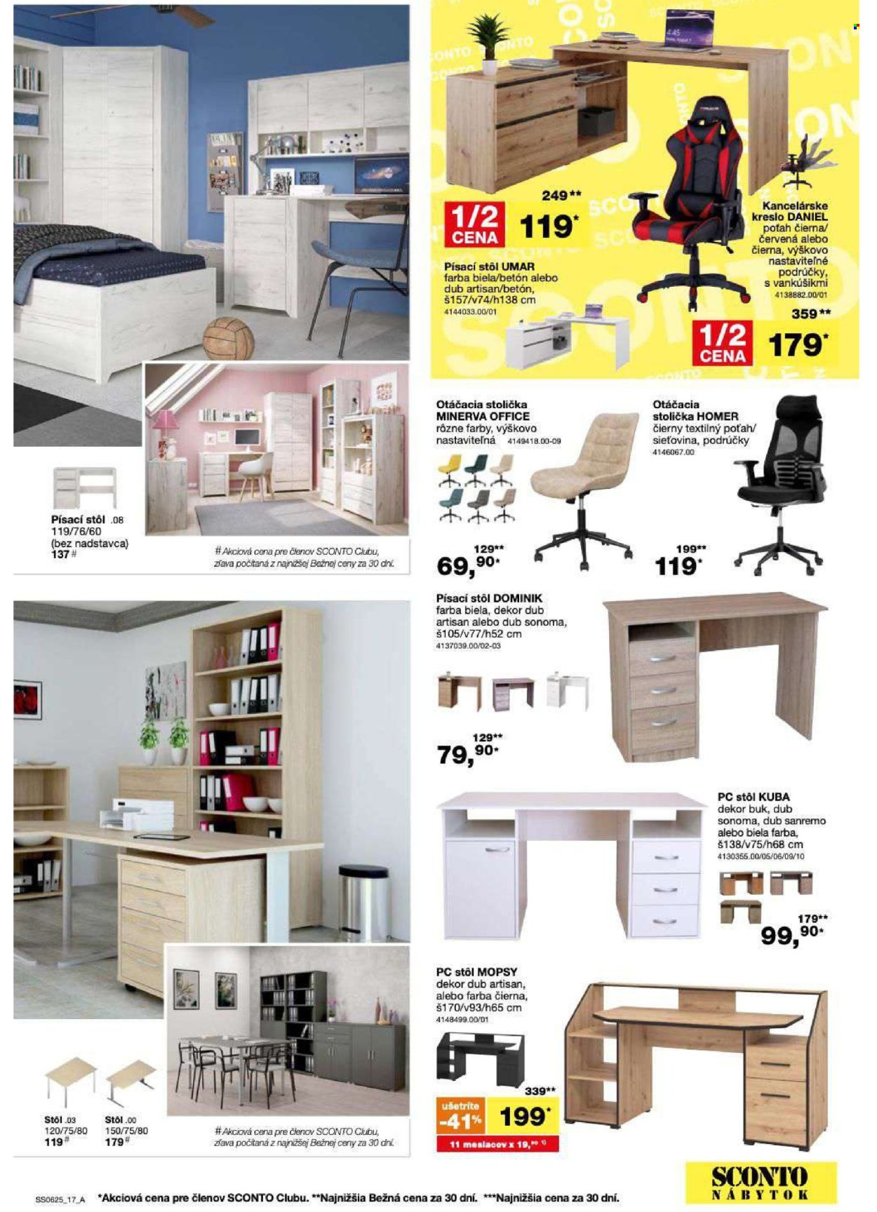 Leták Sconto nábytok - 30.4.2025 - 11.5.2025. Strana 1