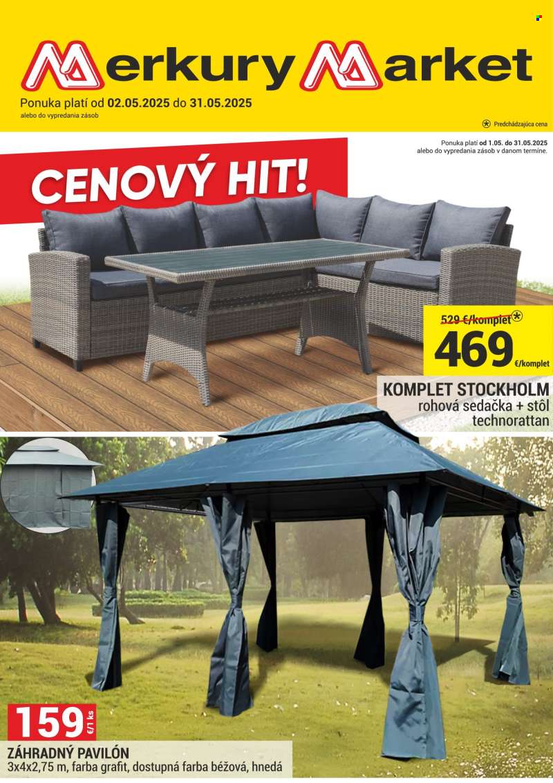 Leták Merkury Market - 2.5.2025 - 31.5.2025.