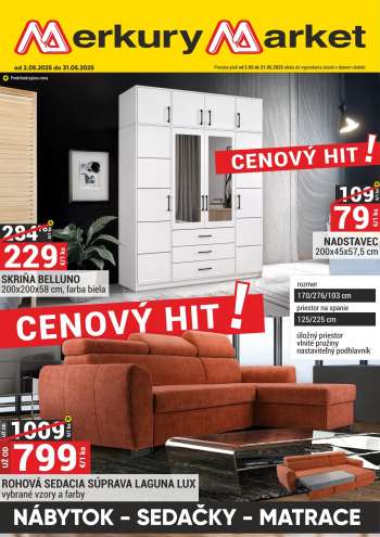 Leták Merkury Market - 2.5.2025 - 31.5.2025.