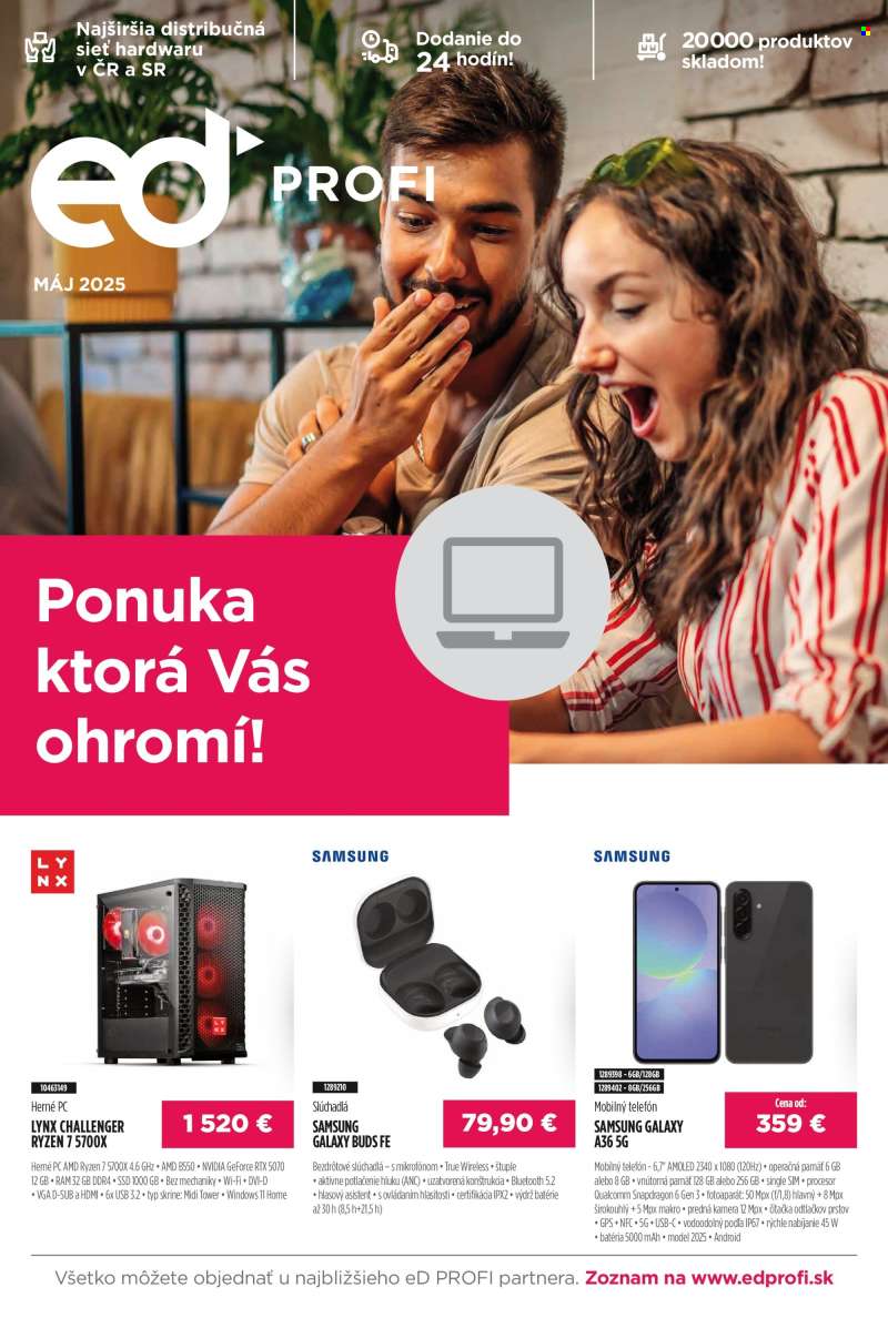 Leták eD PROFI - 1.5.2025 - 31.5.2025.