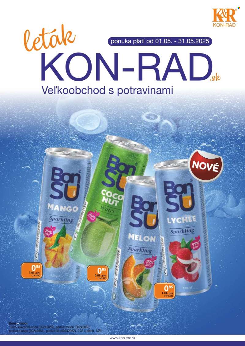 Leták KON-RAD - 1.5.2025 - 31.5.2025.