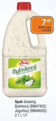 Spak dressing