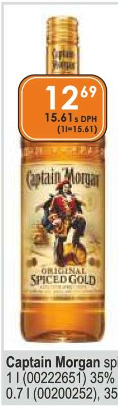 CAPTAIN MORGAN Spiced gold