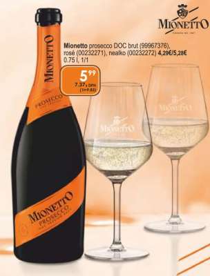 Mionetto prosecco DOC brut