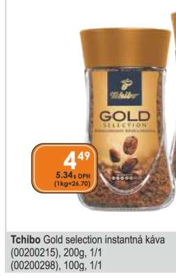Tchibo Gold Selection instantná káva