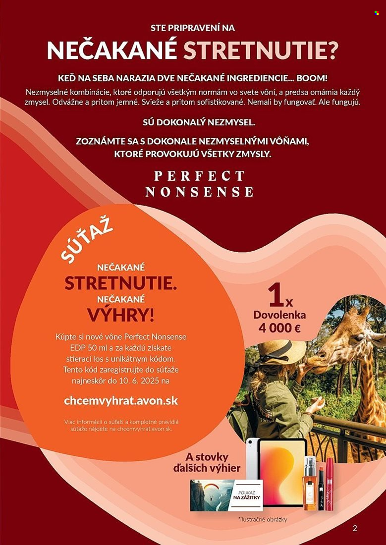Leták Avon - 1.5.2025 - 31.5.2025. Strana 1