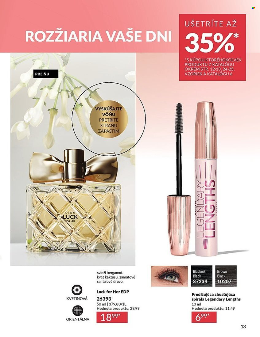 Leták Avon - 1.5.2025 - 31.5.2025. Strana 1