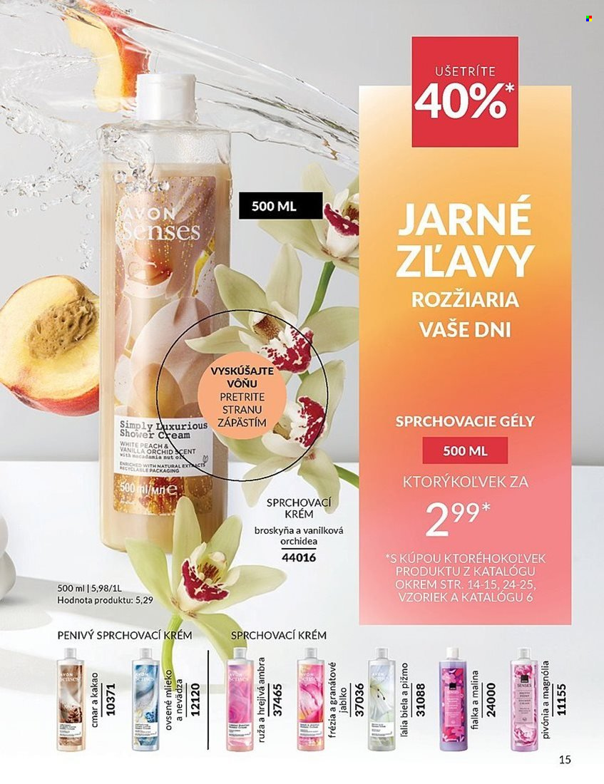 Leták Avon - 1.5.2025 - 31.5.2025. Strana 1