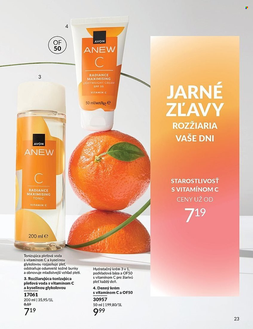 Leták Avon - 1.5.2025 - 31.5.2025. Strana 1