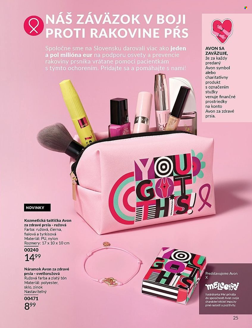Leták Avon - 1.5.2025 - 31.5.2025. Strana 1