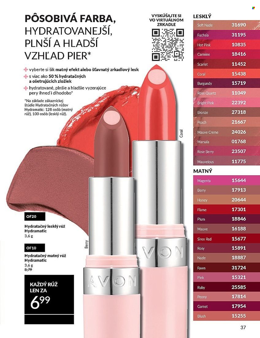Leták Avon - 1.5.2025 - 31.5.2025. Strana 1